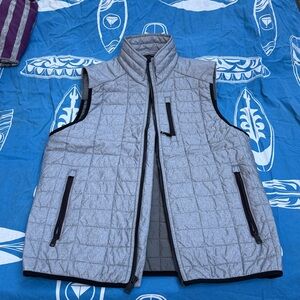 Tommy Hilfiger Gray Quilted Vest